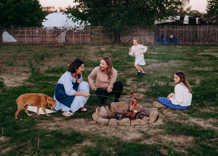 Nádech - Glamping Na Statku Prázdninový dům